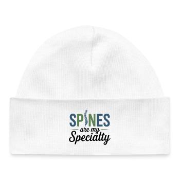 Chiropractor Snap Decisions Are My Specialty Pro  - Baby Organic Beanie - white - Front