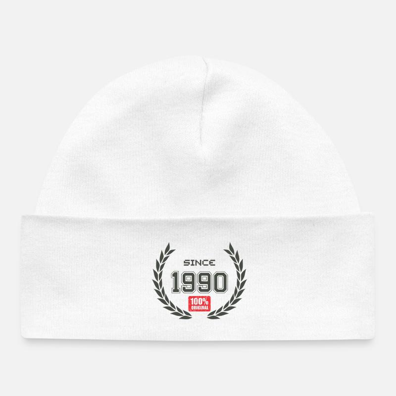 Since 1990 100% original - Bonnet bébé bio - blanc