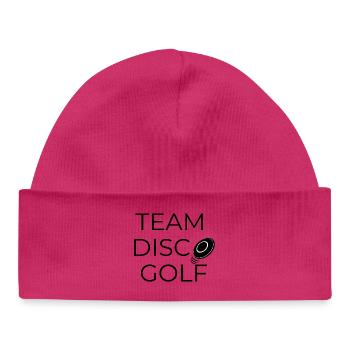 Team Disco Golf - Design avec disque - Bonnet bébé bio - blanc - Devant