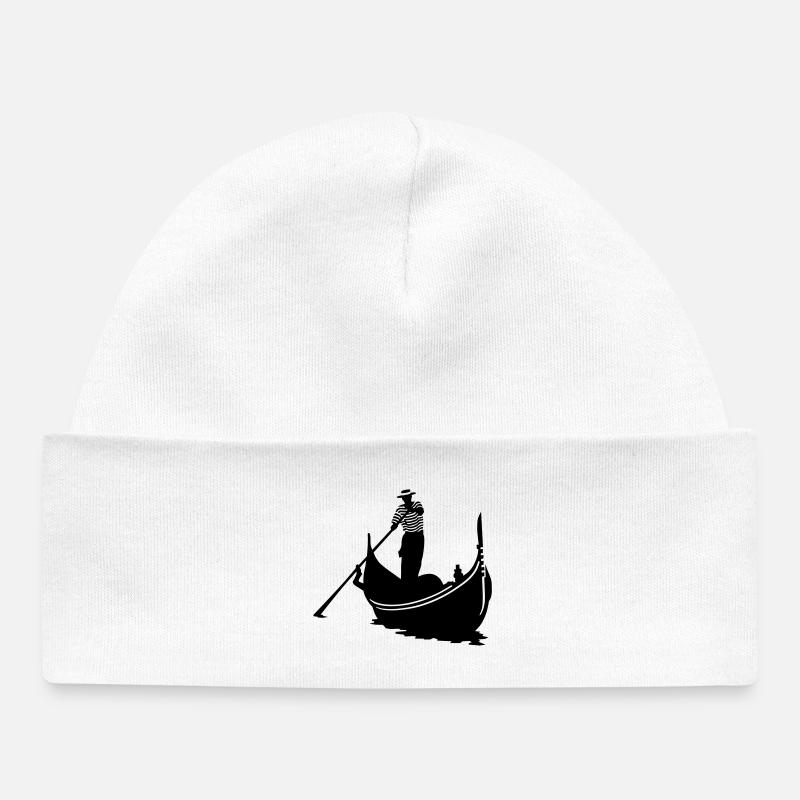 gondolier - Bonnet bébé bio - blanc
