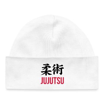 Jujutsu Jiu Jitsu Jiujitsu Ju-jitsu Jiu-jitsu - Baby Organic Beanie - white - Front