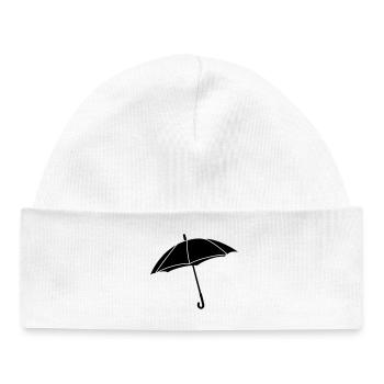 Umbrella - Baby Organic Beanie - white - Front