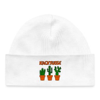 Kackteen - Baby Organic Mütze - Weiß - Vorne