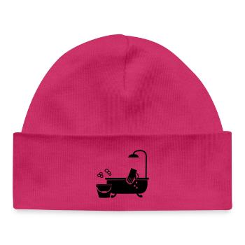 Cleaner bathtub - Baby Organic Beanie - white - Front