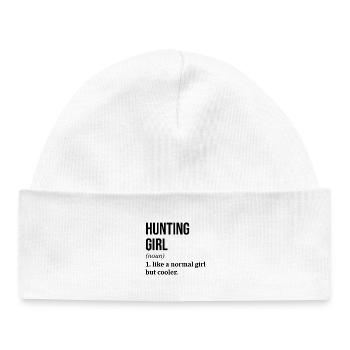 Hunting - Baby Organic Beanie - white - Front