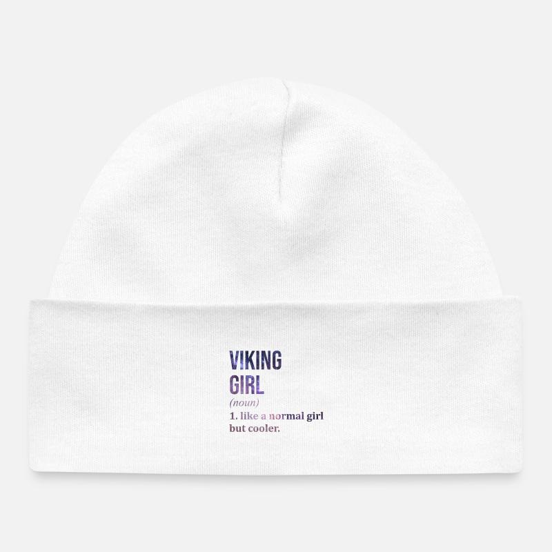 Viking - Bonnet bébé bio - blanc