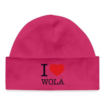 J’ADORE WOLA - Bonnet bébé bio - blanc - Devant