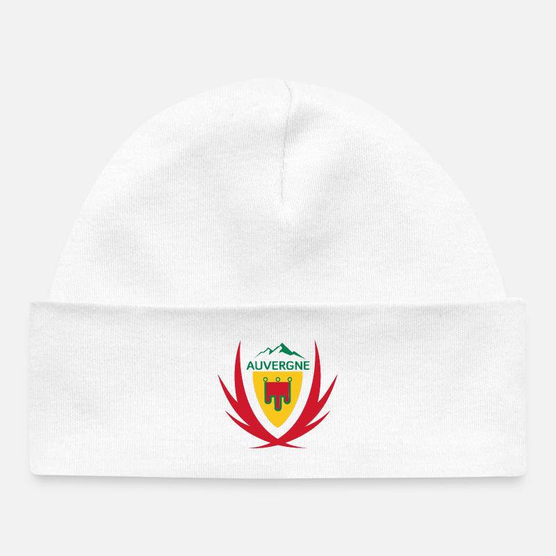 Auvergne - Bonnet bébé bio - blanc