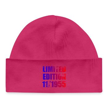 70th Birthday Limited Edition 11/1955 - Baby Organic Beanie - white - Front