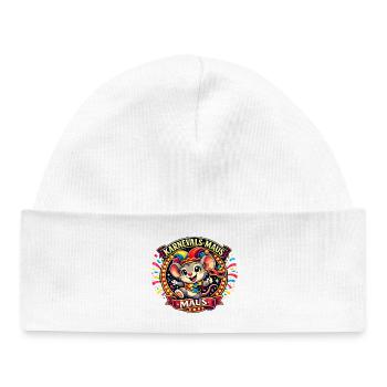 Souris de Carnaval - Drôle de costume de carnaval Sweet - Bonnet bébé bio - blanc - Devant