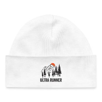Ultra Runner - Baby Organic Beanie - white - Front