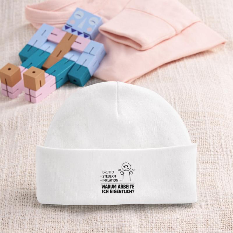 Why do I actually work? Baby Organic Beanie