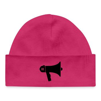megaphone - Baby Organic Beanie - white - Front