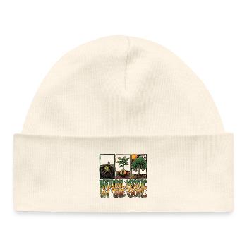 Mystic Reggae Soil - Baby Organic Beanie - white - Front