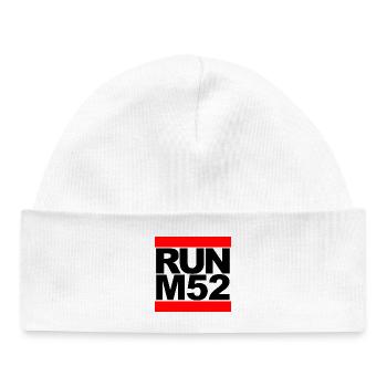 RUN M52 - Baby Organic Mütze - Weiß - Vorne