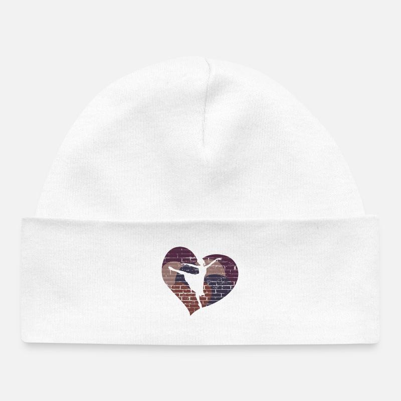 Danseur Danseur - Design - Bonnet bébé bio - blanc
