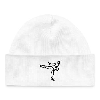 Sports Arts Martiaux - Bonnet bébé bio - blanc - Devant