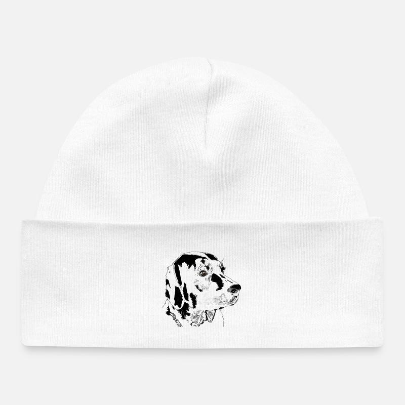 Labrador - Bonnet bébé bio - blanc