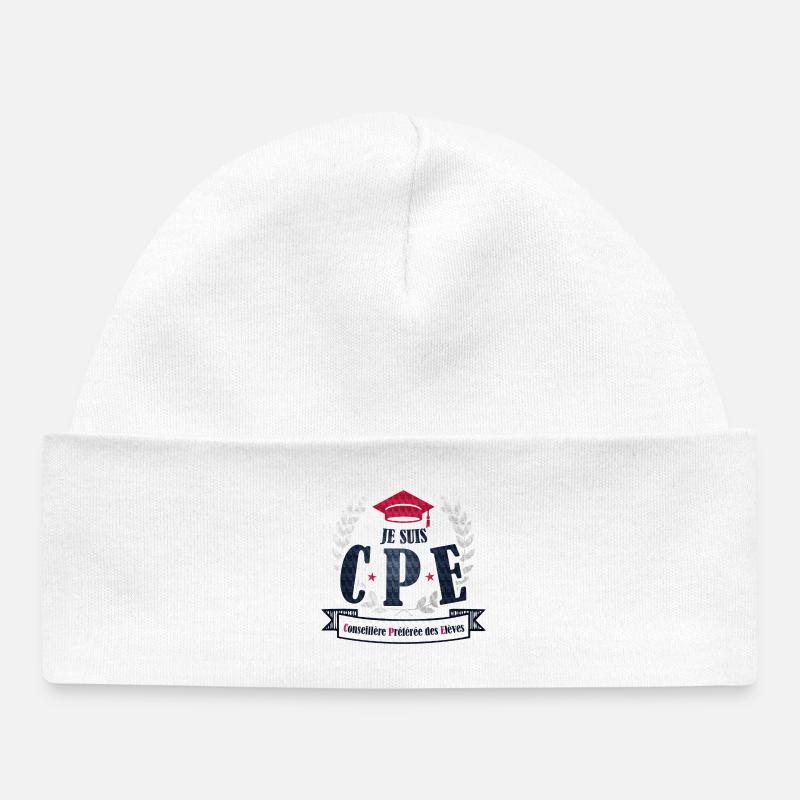 CPE - Bonnet bébé bio - blanc