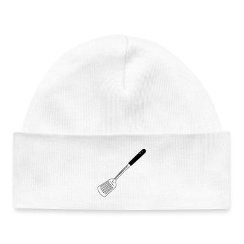 Kitchen utensils baking shovel - Baby Organic Beanie - white - Front