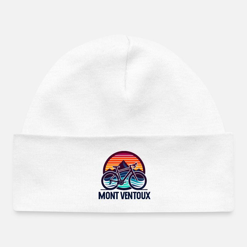 MONT VENTOUX La conquête du Mont Ventoux - Bonnet bébé bio - blanc