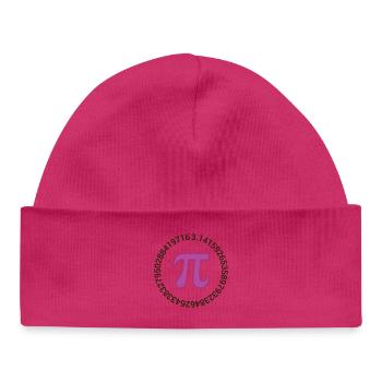 Pi Day - Happy Pi Day - Baby Organic Beanie - white - Front
