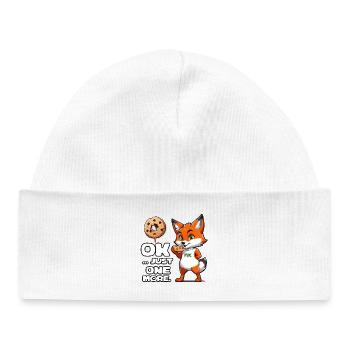 Citation de Foxy Cookie - Bonnet bébé bio - blanc - Devant