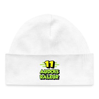 Complaining Audois - Baby Organic Beanie - white - Front