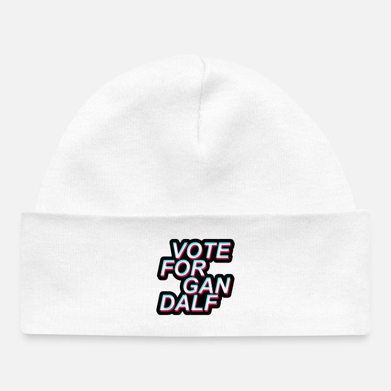 Élection, Votez pour, Amérique - Bonnet bébé bio - blanc