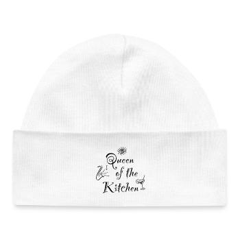 Tablier de cuisine femme - Bonnet bébé bio - blanc - Devant