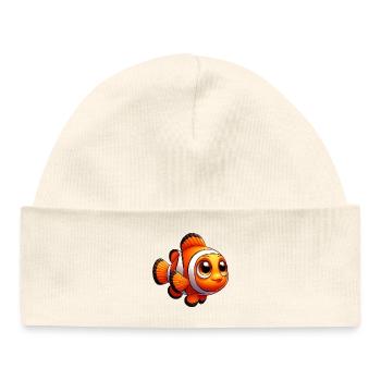 Clownfisch - Baby Organic Mütze - Weiß - Vorne