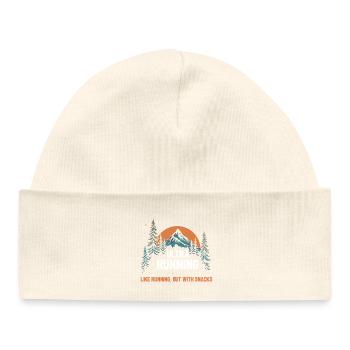 Ultra Running - Baby Organic Beanie - white - Front