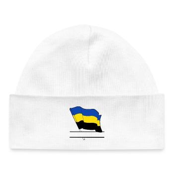 Drapeau Canton de Gueldre - Bonnet bébé bio - blanc - Devant