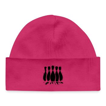 Bowling Sports - Baby Organic Beanie - white - Front