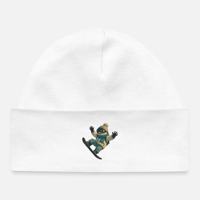 Snowbound - Bonnet bébé bio - blanc