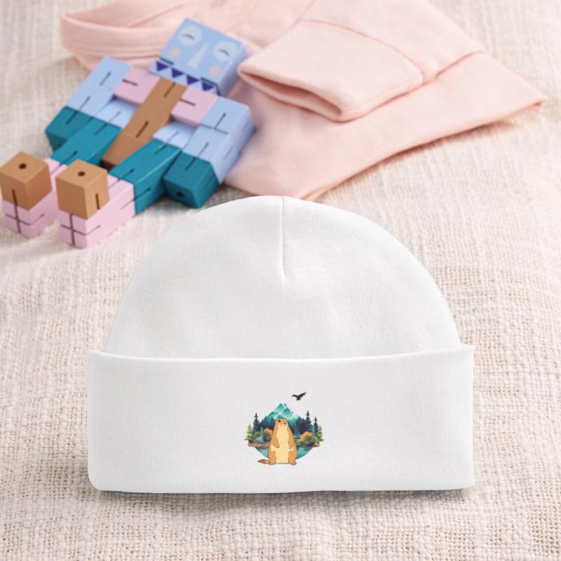 Murmeltier Baby Organic Mütze