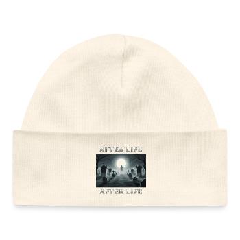 Après la vie - Bonnet bébé bio - blanc - Devant
