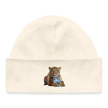 Jaguar - Baby Organic Mütze - Weiß - Vorne