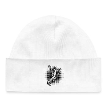Handball Fans aufgepasst schlichtes Statement für - Baby Organic Beanie - white - Front