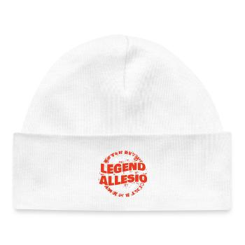 Man Allesio - Baby Organic Beanie - white - Front