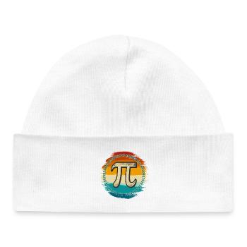 Pi Spectrum Emblem Tee - Baby Organic Beanie - white - Front