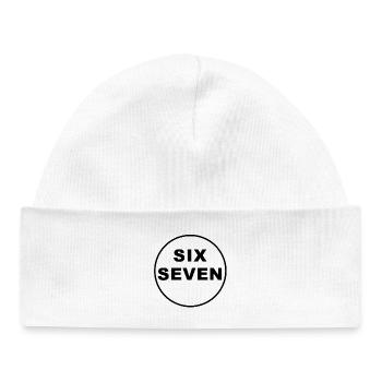 Six Seven Trend - Baby Organic Beanie - white - Front