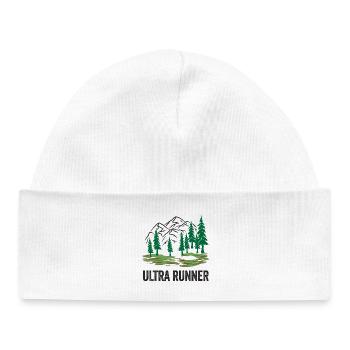 Ultra Runner - Baby Organic Beanie - white - Front