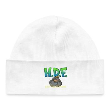 H.D.F.  - Baby Organic Mütze - Weiß - Vorne
