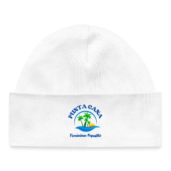 Punta Cana Strand - Baby Organic Mütze - Weiß - Vorne