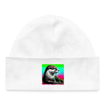 Otter - Baby Organic Mütze - Weiß - Vorne