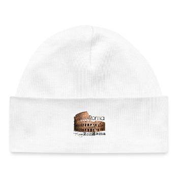 Roma - Bonnet bébé bio - blanc - Devant