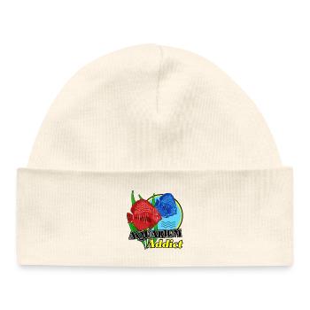 Aquarium Addict: Colorful Fish - Baby Organic Beanie - white - Front