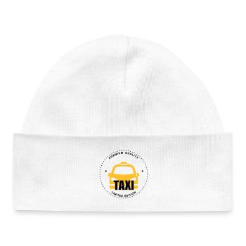 Taxi - Baby Organic Mütze - Weiß - Vorne