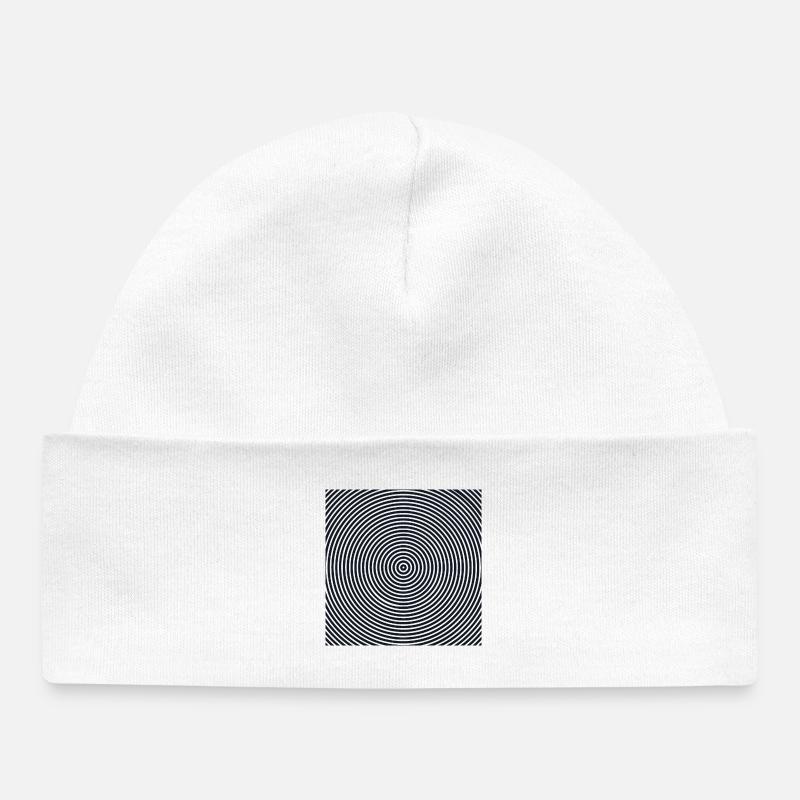 Modèle d’hypnose - Bonnet bébé bio - blanc